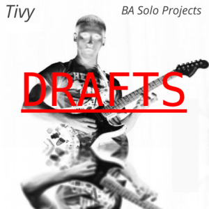 BA Solo Projects Drafts album artwork